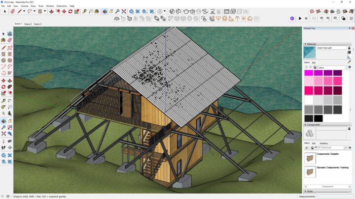3Dmodel Sketchup Files#villa